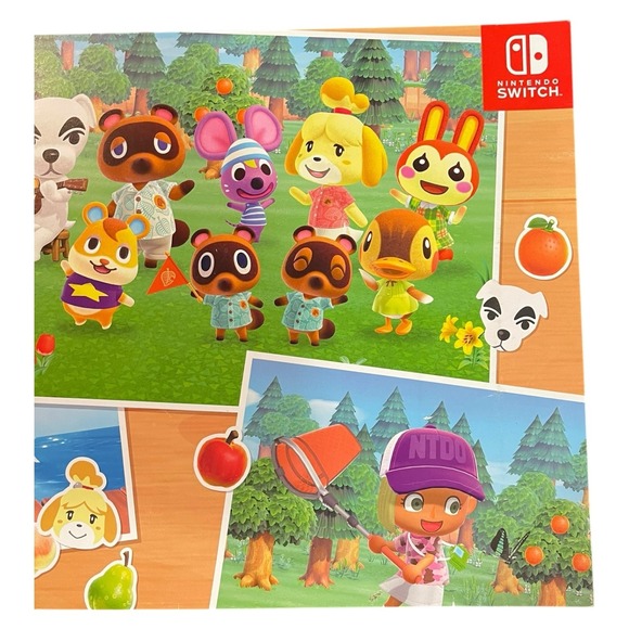 Official Animal Crossing New Horizons Nintendo Switch Promo Poster A - Picture 4 of 6